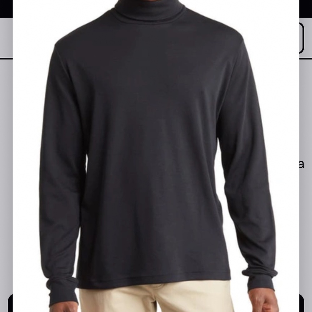 JEFF the Blake Pima cotton turtleneck